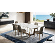 Furniture of America Norelli Side Chair (2/CTN), Gold/Taupe