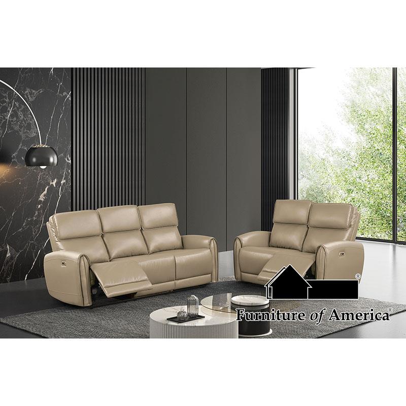 Furniture of America Schlieren Power Sofa