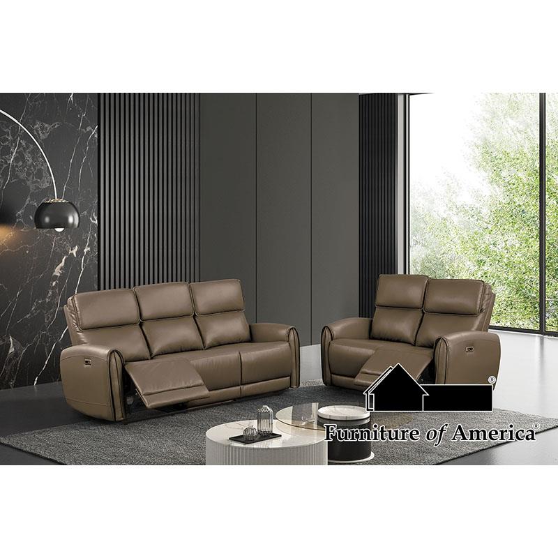 Furniture of America Schlieren Power Sofa