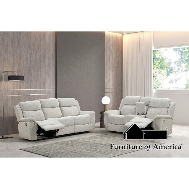 Furniture of America Sandbach Sofa + Loveseat