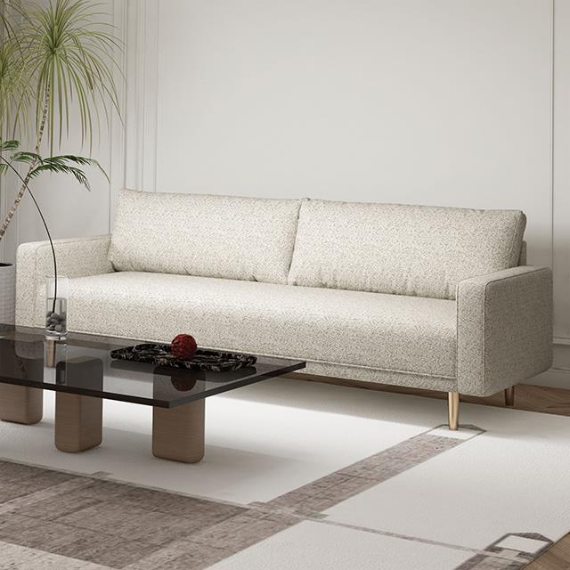 Furniture of America Elverum Sofa, Off-White