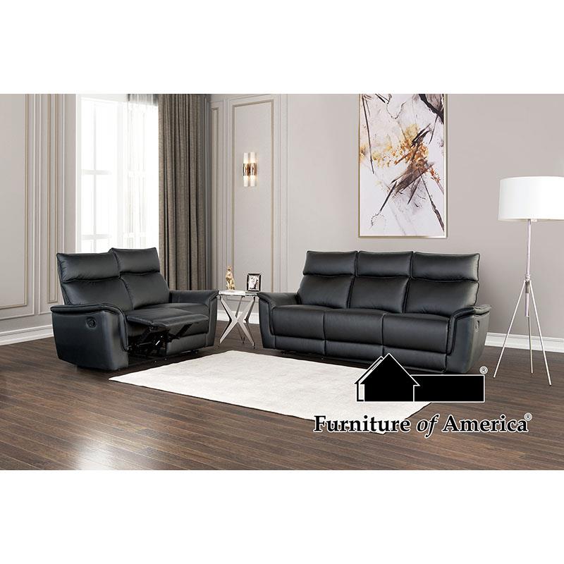 Furniture of America Bienne Sofa + Loveseat