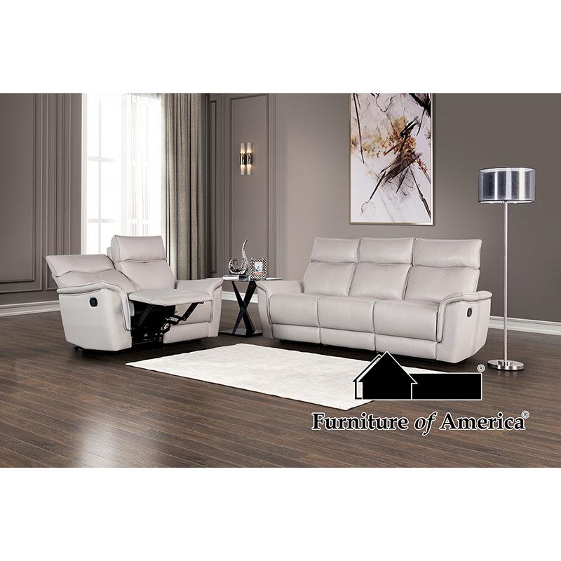 Furniture of America Bienne Sofa + Loveseat