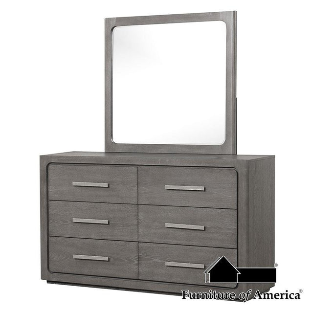 Furniture of America Crowthorne Dresser, Warm Gray