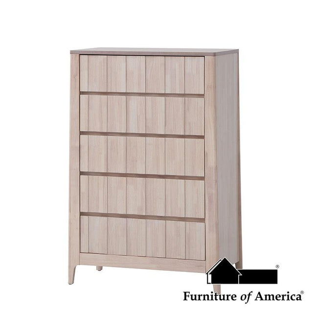 Furniture of America Gervais Chest, White Wash