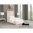 Furniture of America Cadwell Twin Bed, Pink