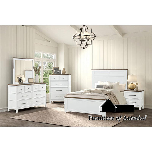 Furniture of America Pinetop 5 Pc. Twin Bedroom Set w/ Chest