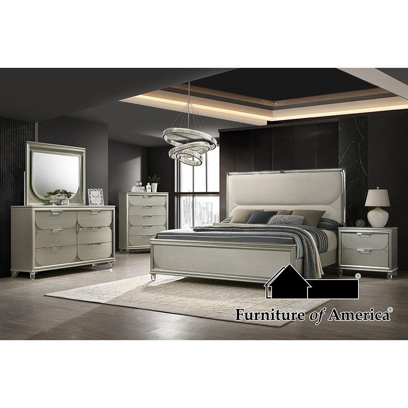 Furniture of America Sheridan 5 Pc. Queen Bedroom Set w/ Chest