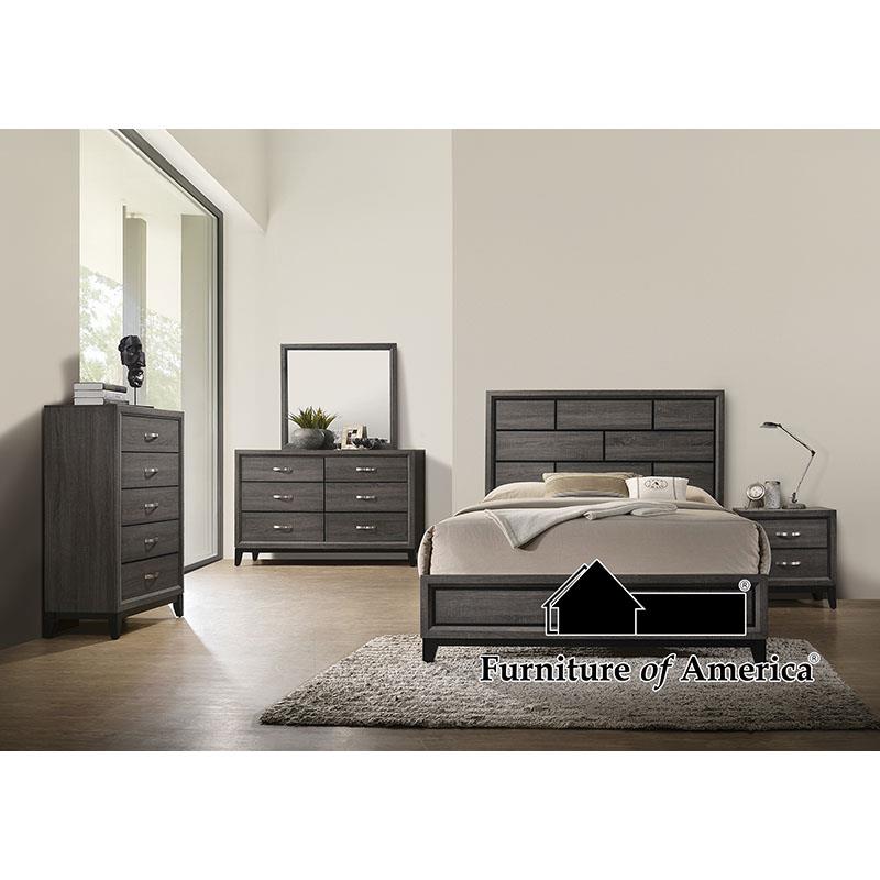 Furniture of America Errico Mirror, Gray