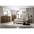 Furniture of America Caerwys Chest, Brown/Light Gray