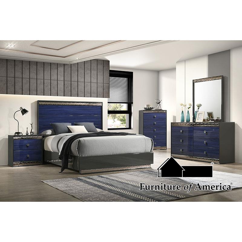 Furniture of America Morcote 4 Pc. Queen Bedroom Set