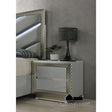Furniture of America Ventnor Nightstand, Gray