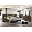 Furniture of America Chalfont Mirror, Dark Brown