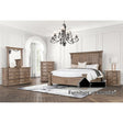 Furniture of America Sevenoaks Mirror, Antique Oak