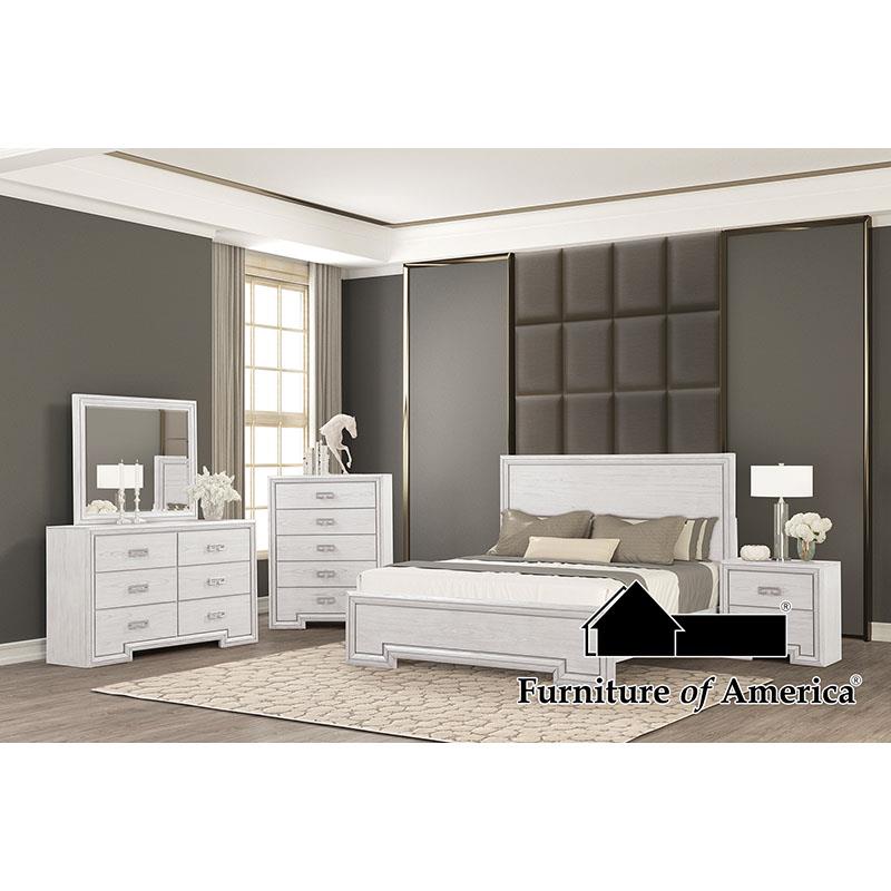 Furniture of America Basilone 4 Pc. Queen Bedroom Set