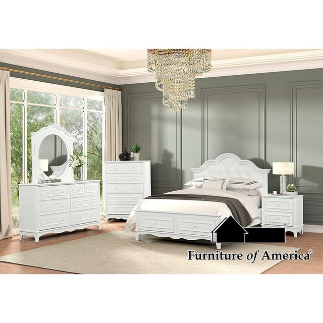 Furniture of America Naucalpan 5 Pc. Queen Bedroom Set w/ Chest
