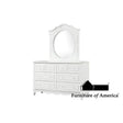 Furniture of America Naucalpan Mirror, White