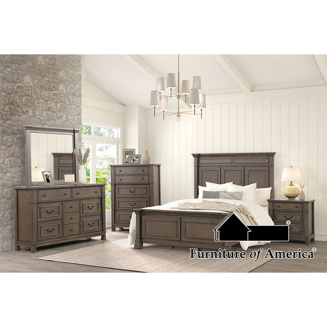 Furniture of America Huddersfield Chest, Dark Walnut