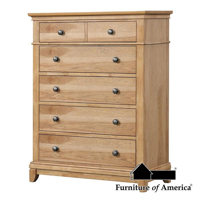 Furniture of America McHenry Chest, Natural Oak
