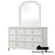 Furniture of America Whitehaven Mirror, Antique White
