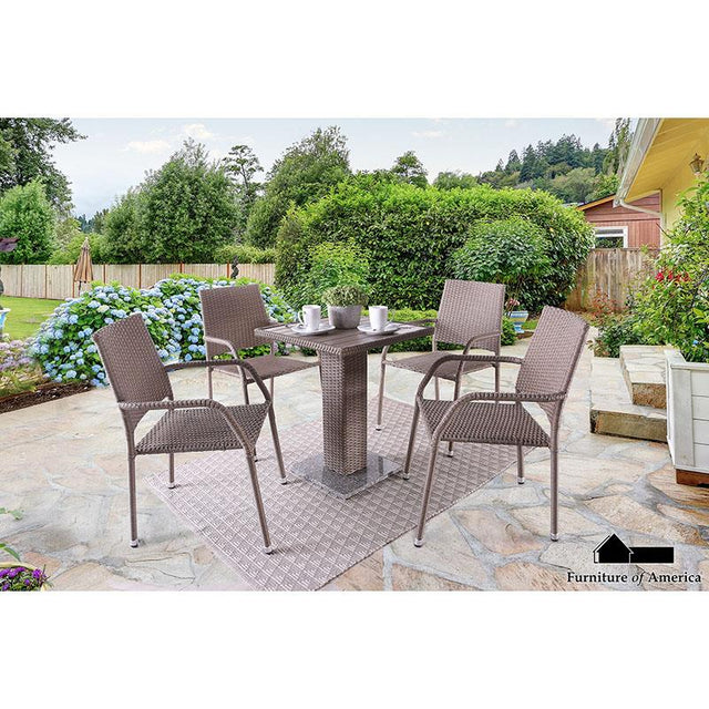 Furniture of America FM80003NT Round Table, Natural
