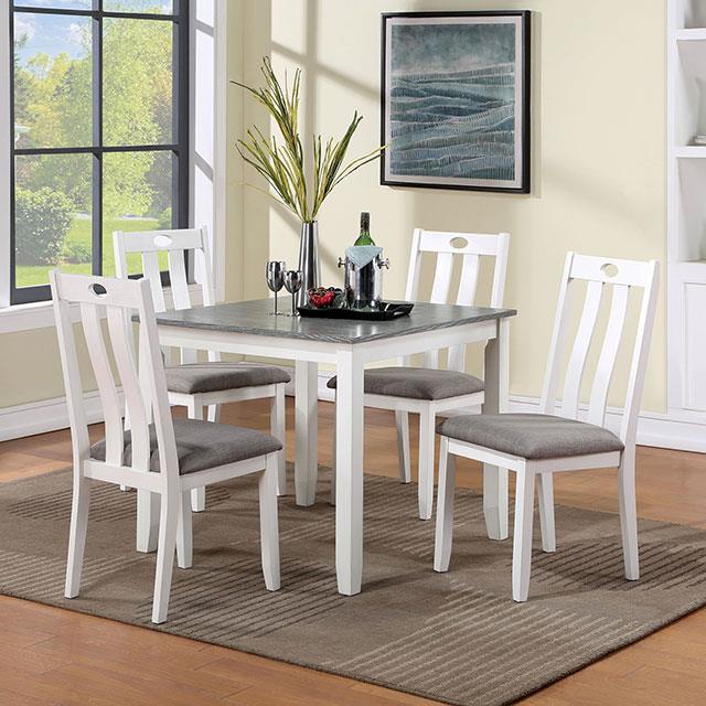 Furniture of America Dunseith 5 Pc. Dining Table Set