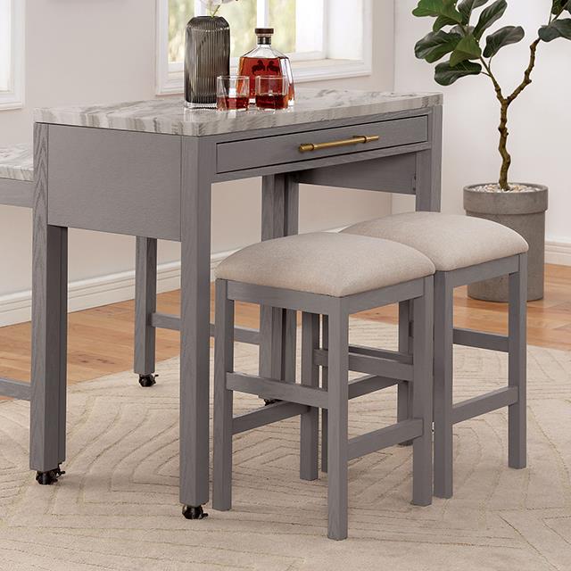Furniture of America Whitehall Counter Ht. Table