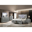 Furniture of America Emmeline Mirror w/ LED, Silver