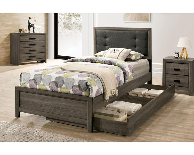 Furniture of America Roanne Trundle Or Drawer, 4PCs Concealed Panel