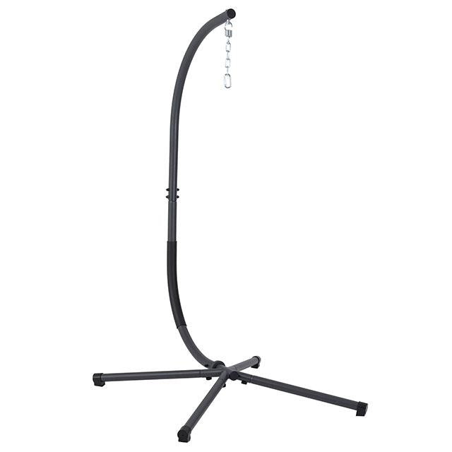 Furniture of America Wave Stand, Black