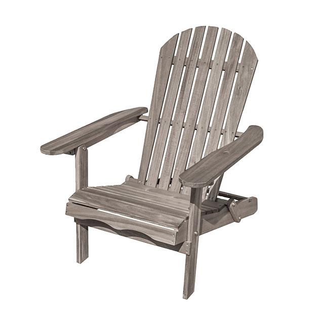 Furniture of America Elk Adirondrack Chair, Gray