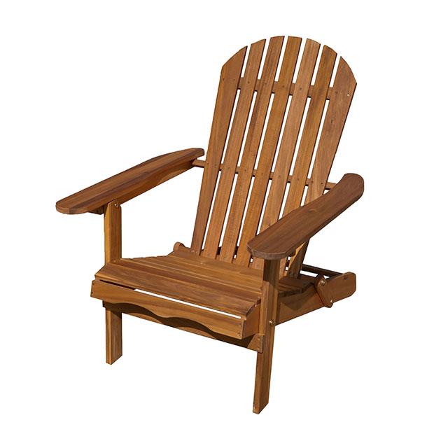 Furniture of America Elk Adirondrack Chair, Natural