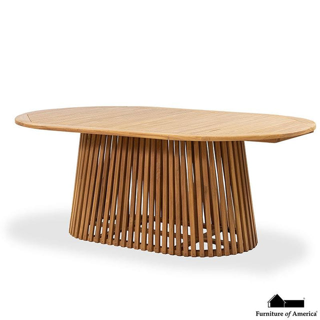 Furniture of America Lovina Oval Dining Table