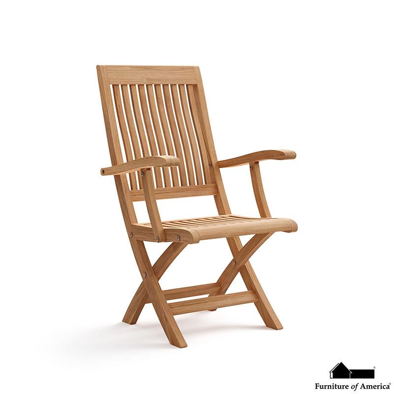 Furniture of America Nusa Folding Arm Chair