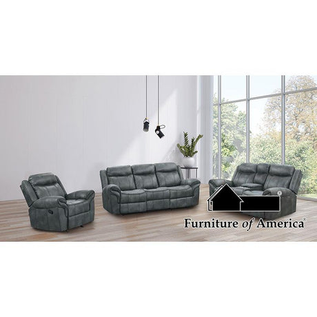 Furniture of America Agata Sofa + Loveseat + Chair