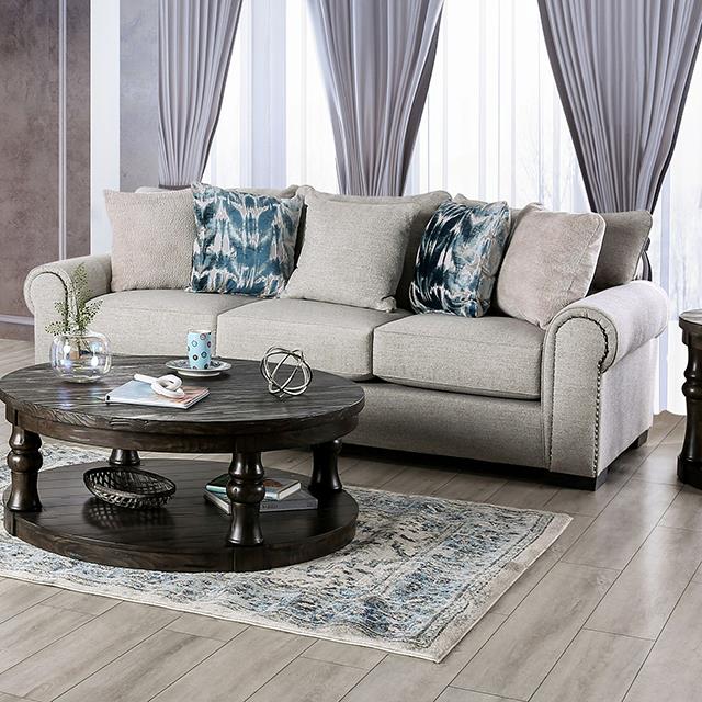 Furniture of America Laredo Sofa, Beige