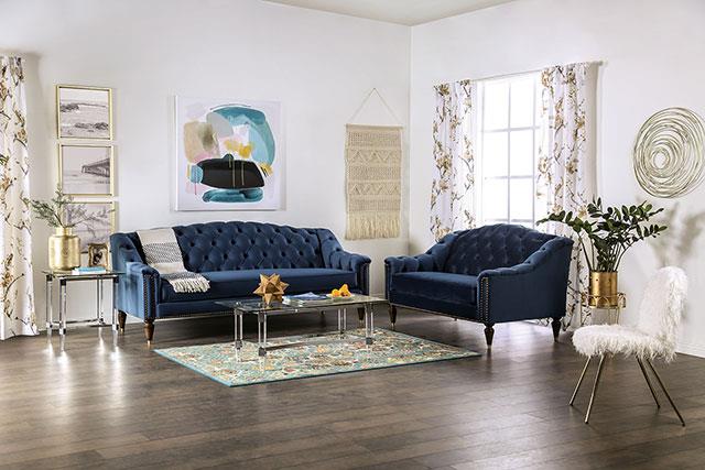 Furniture of America Martinique Sofa + Loveseat