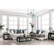 Furniture of America Nefyn Loveseat, Ivory