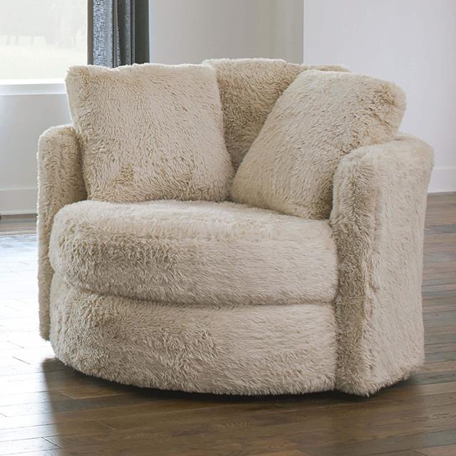 Furniture of America Cochrane Chair, Cream/Beige