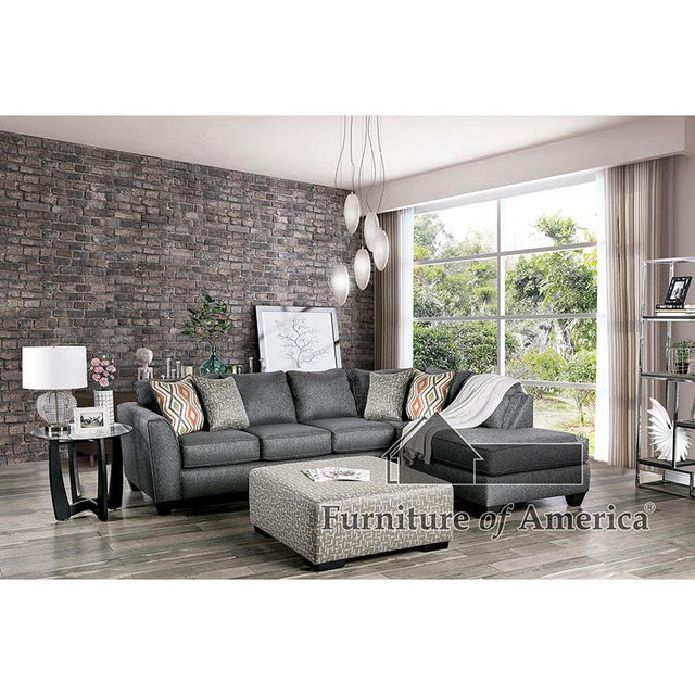 Furniture of America Earl Ottoman