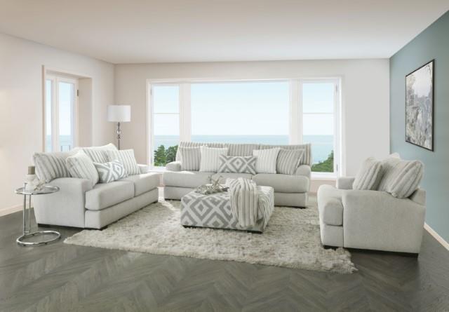 Furniture of America Hermilly Sofa + Loveseat