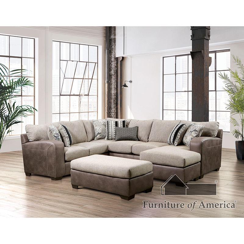 Furniture of America SM5404 Sectional