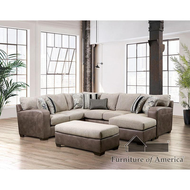 Furniture of America SM5404 Sectional