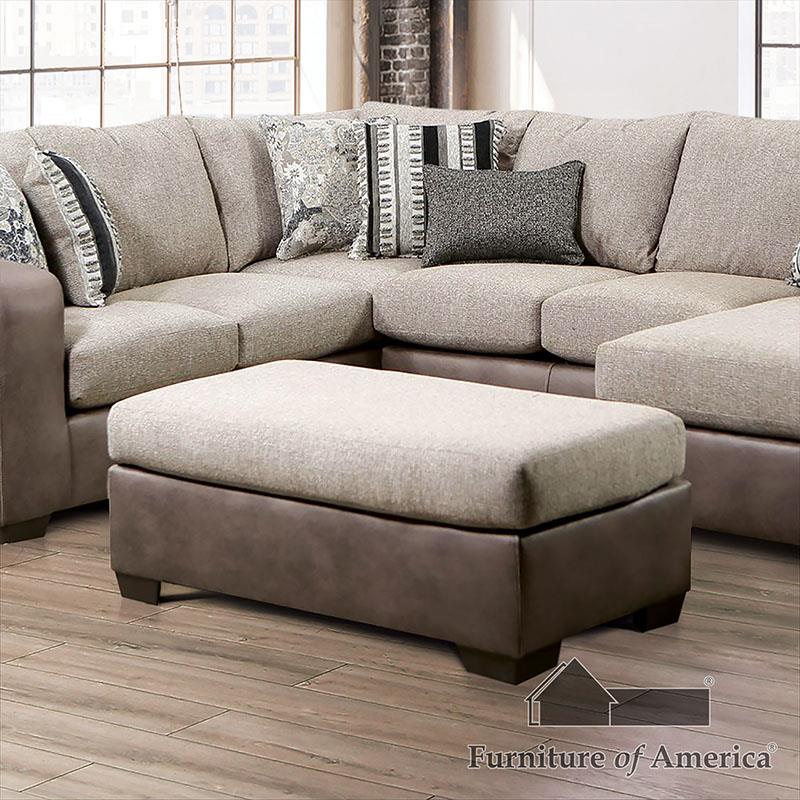Furniture of America SM5404 Ottoman