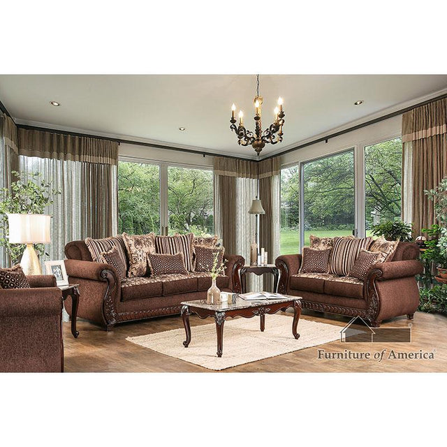 Furniture of America Tabitha Chair, Brown