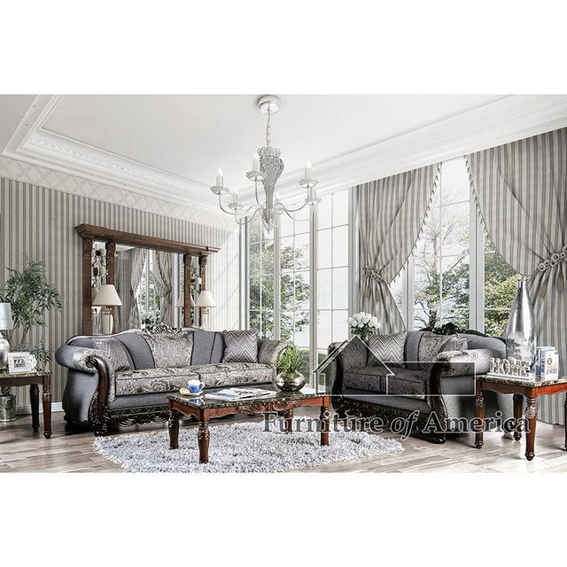 Furniture of America Newdale Sofa + Loveseat