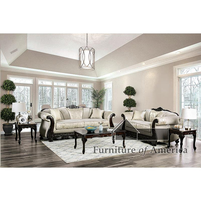 Furniture of America Newdale Sofa + Loveseat