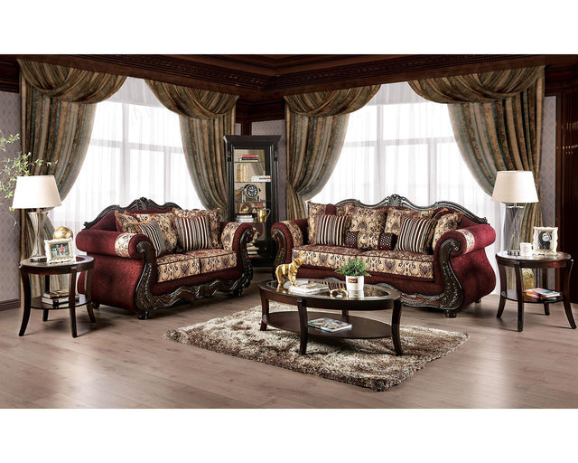 Furniture of America Matteo Loveseat