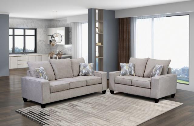 Furniture of America West Action Sofa + Loveseat