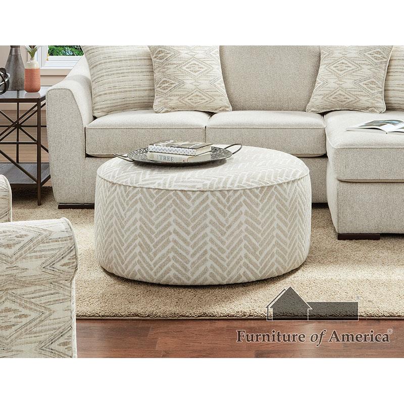Furniture of America SALTNEY Ottoman